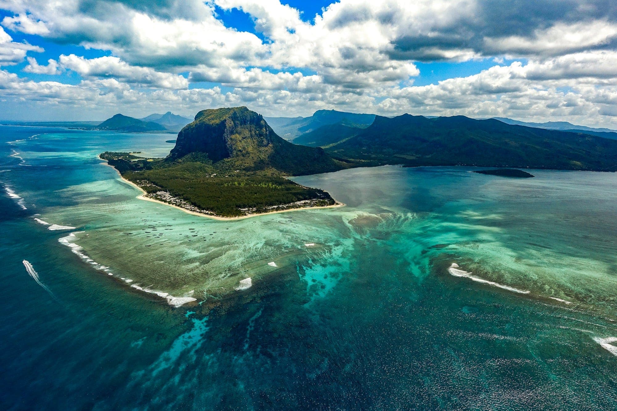 Underwater Waterfall